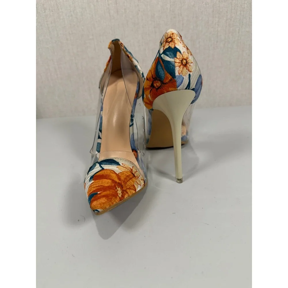 Women heels‎ multicolor size 8.5